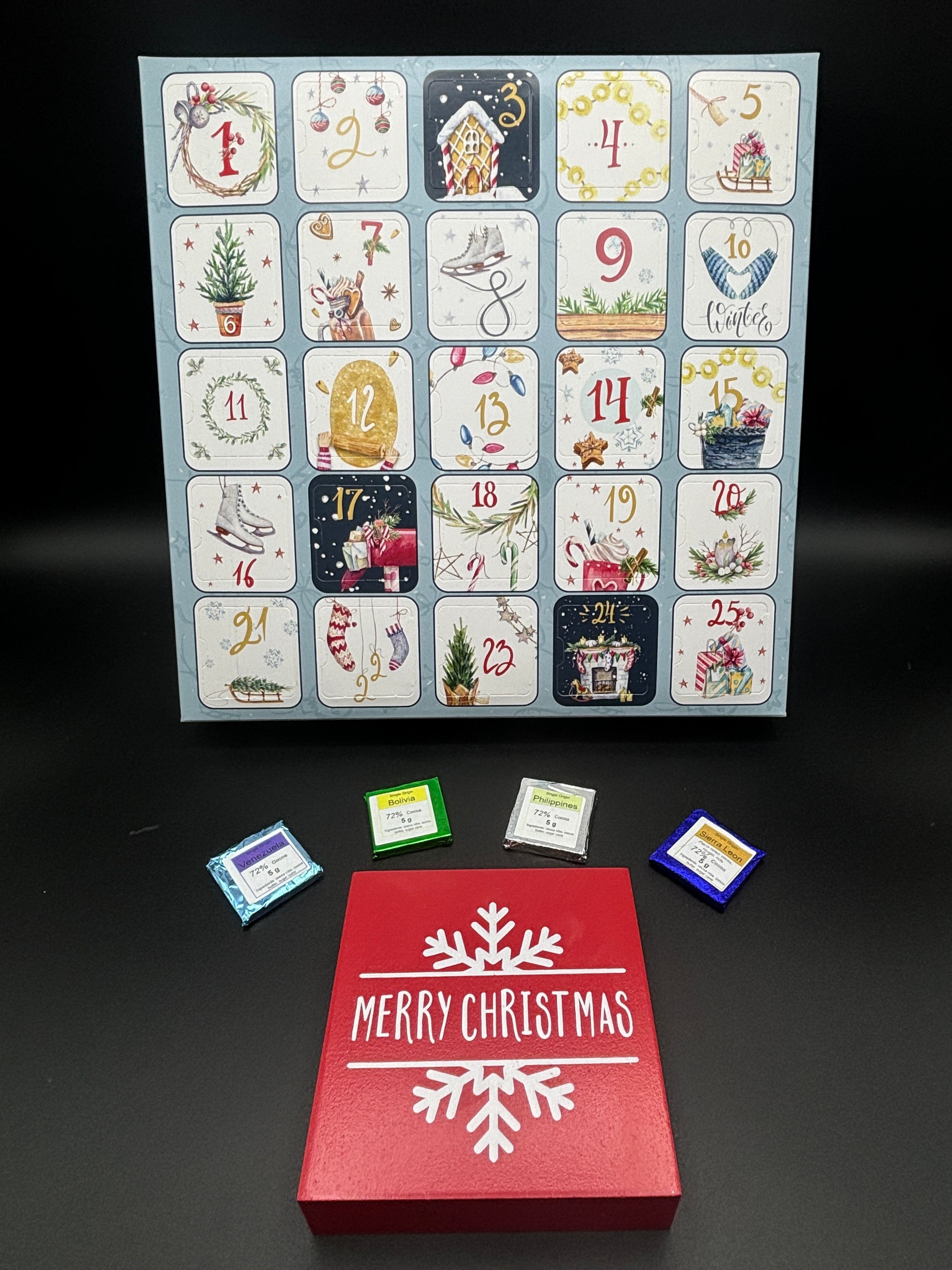 2024 25 day advent calendar Impact Chocolate